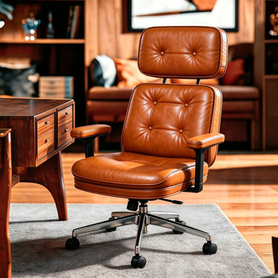Genuine Leather Office Chair