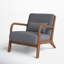 Upholstered Linen Armchair-170864839