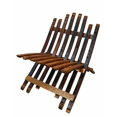 Méridienne Oak Stave, l 22 po x P 31 po x H 30 po