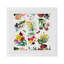 Flora Fauna Cotton Sateen Dinner Napkins