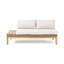 Ensemble de canapé modulaire d'extérieur en bois d'acacia et en osier 5 places Loft-241718272-241718273