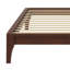 Structure de lit plateforme en bois de bambou massif-587884508