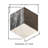 Hexagon Polished Marble Tile,1 box 12 pcs