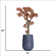 56.08'' Faux Maple Tree in Planter