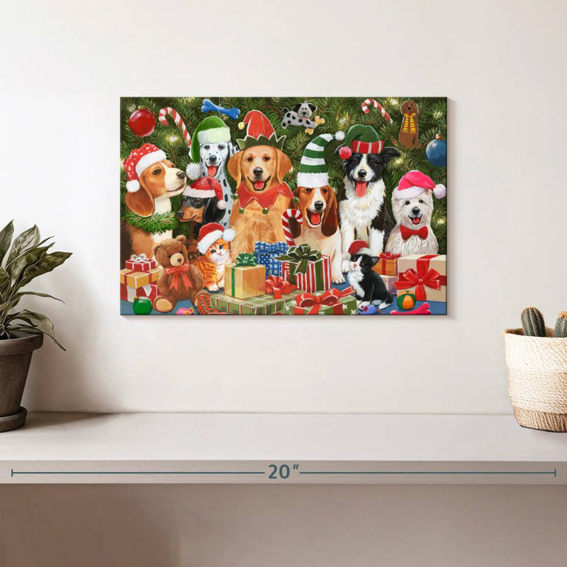Lelend Baxter's Christmas Bash, 8" H x 12" W