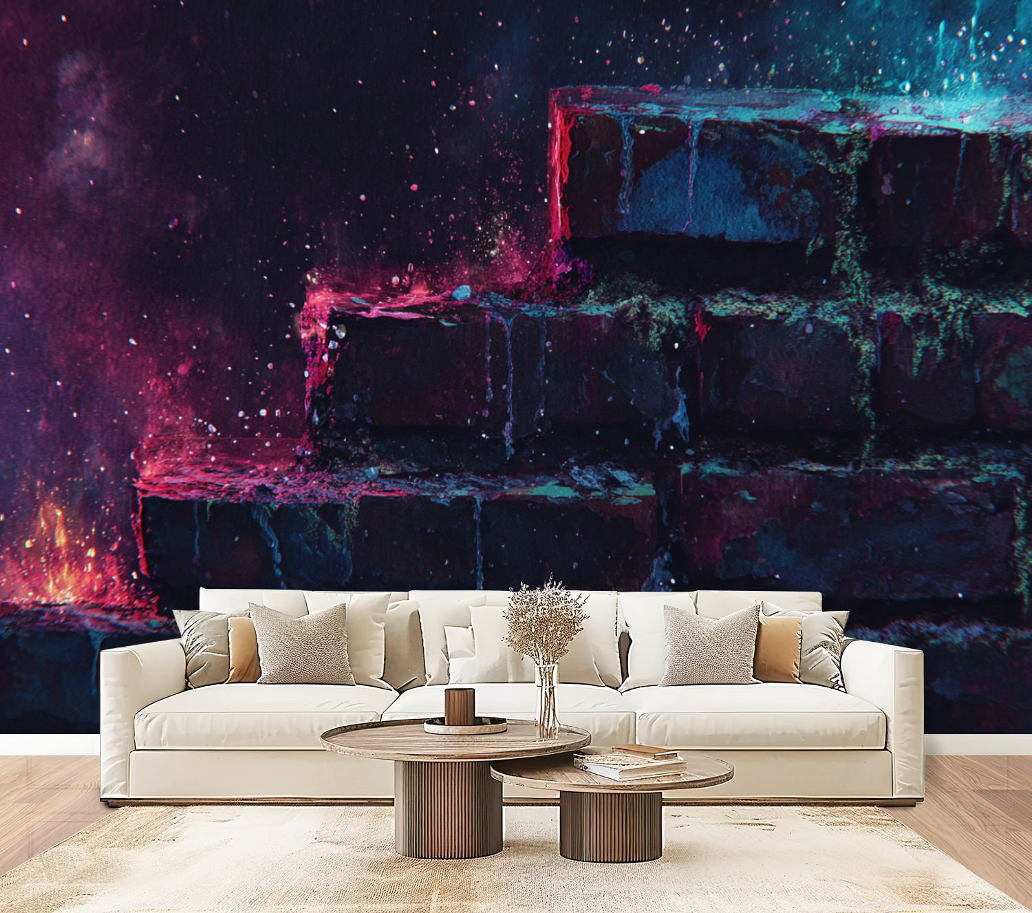 Red Barrel Studio® Brick Wallpaper Peel and Stick Textured Dark Brick ...