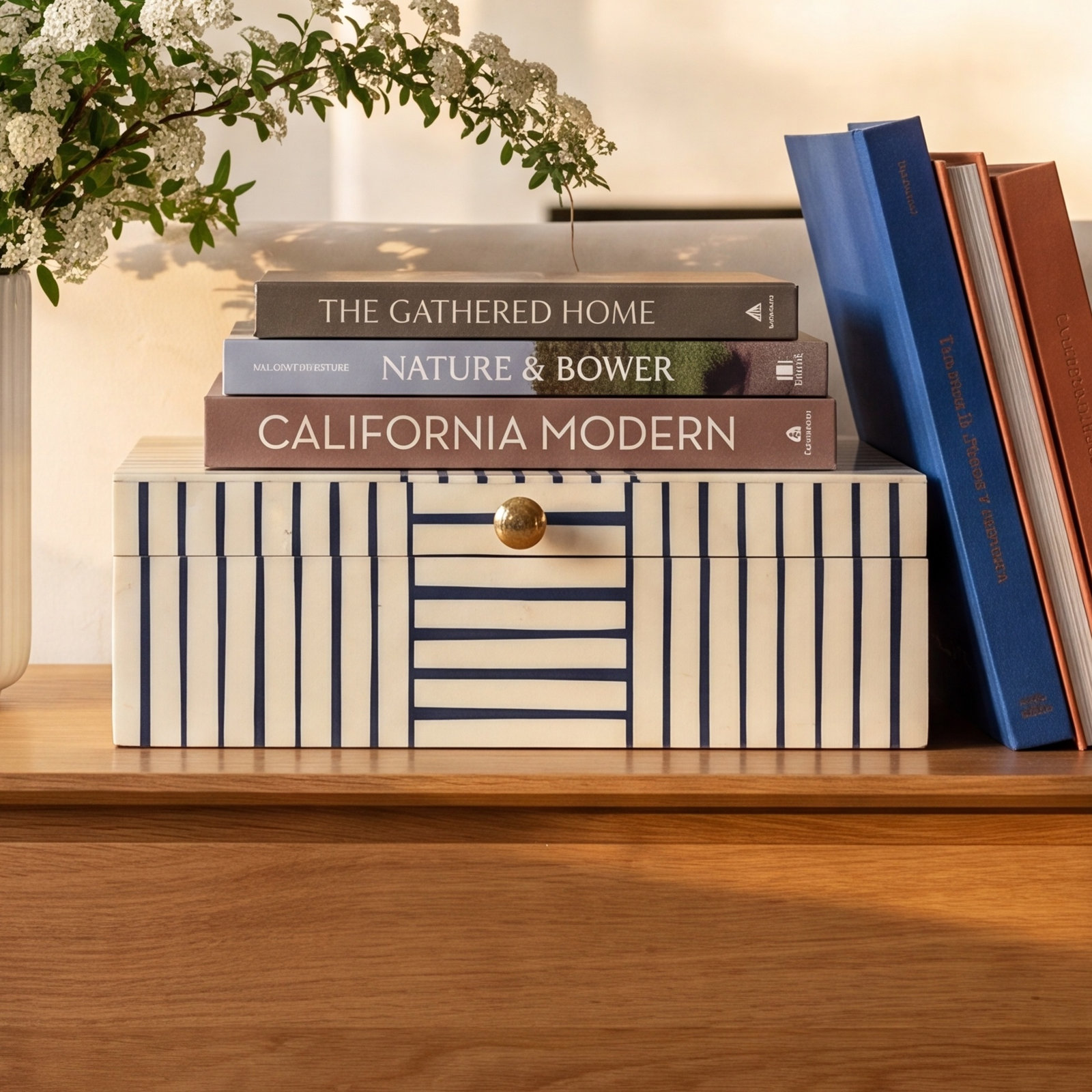 Jona Storage Box, Blue