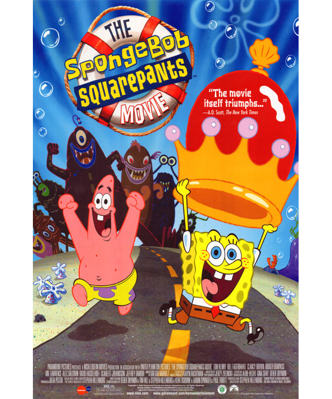 SpongeBob SquarePants Movie, 18" H x 12" W