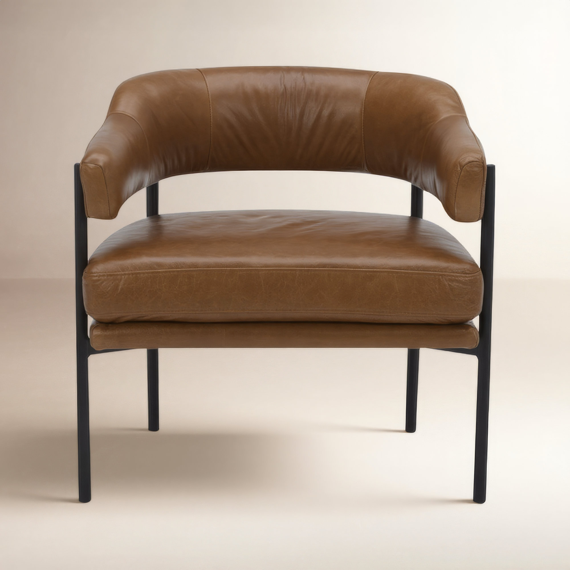 Upholstered Barrel Chair