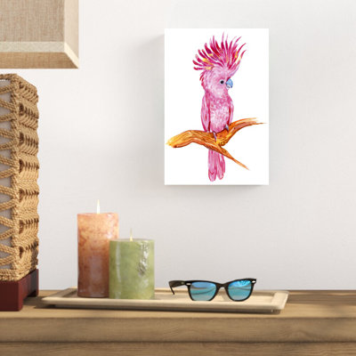 " Pink Cockatoo " Painting Print