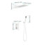 Robinet de douche en laiton blanc