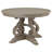 Bowers Round with Solid Wood Base Dining Table-281600195
