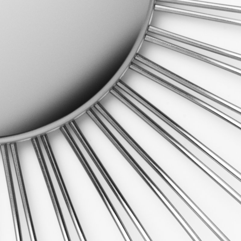 Alfredo Small Silver Stainless Steel Bread Basket