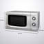 Abode AMM2001S 20L Manual Microwave - Silver