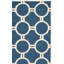 Tapis géométrique en laine touffeté à la main Cambridge-10990534