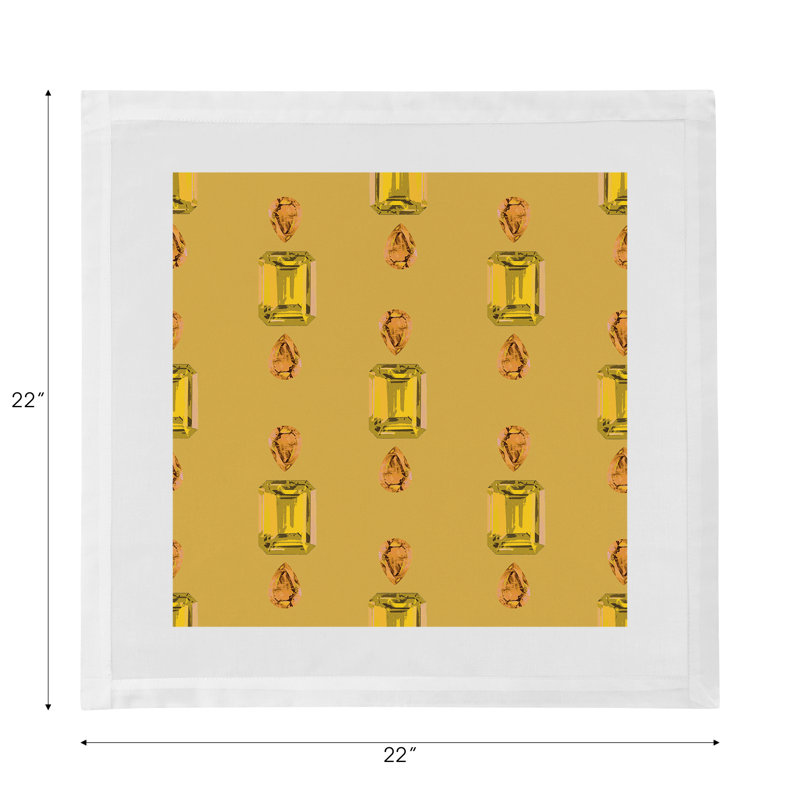Gem Cotton Blend Square Napkins