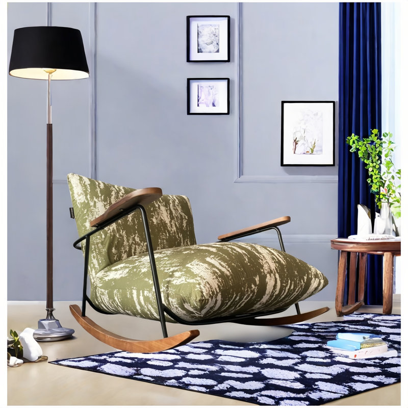 Fauteuil berçant, Cyan