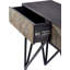 120cm Solid Wood Top Console Table