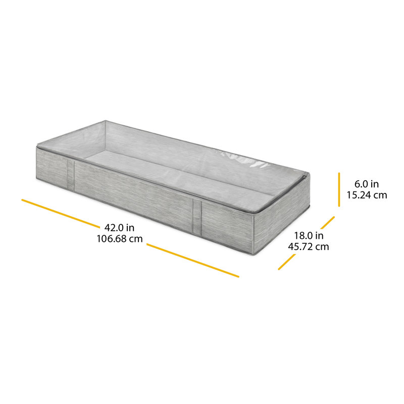 Dotted Line™ Aidan Fabric Underbed Storage