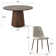 Benvinda 5 - Piece Round Pedestal Dining Table Set