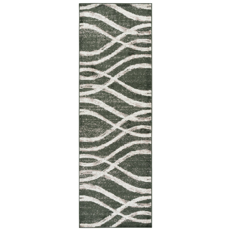 Cadon Performance Abstract Rug, Runner 3' x 8'