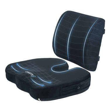 Pressure Relief Seat Cushion, Orthopedic Memory Foam Seat Cushion