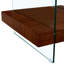 Table basse carrée à deux niveaux