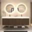 Ensemble de meuble-lavabo mural Moreno Stella avec portes et tiroir intérieur-581750016
