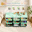 Tour de rangement vertical avec tiroirs, meuble de rangement à jouets à plusieurs niveaux pour chambre ou salon
