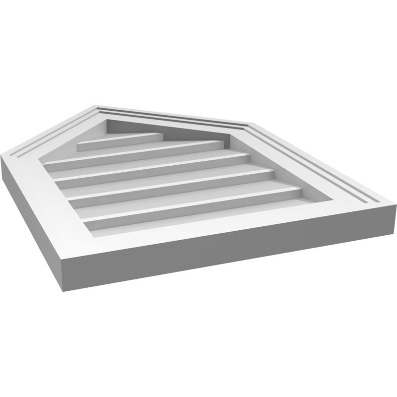 Ventilateur à pignon en uréthane non-fonctionnel Signature, H 22 po x l 16 po x P 1,5 po