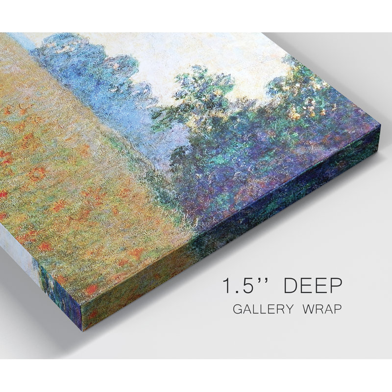 Ensemble de 3 pièces encadrées sur toile, H 27 po x l 54 po x P 2 po