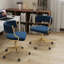 Pia Ricco Velvet Task Chair-481248890
