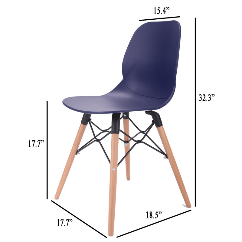 Chaise d'appoint Iraima, Bleu marine