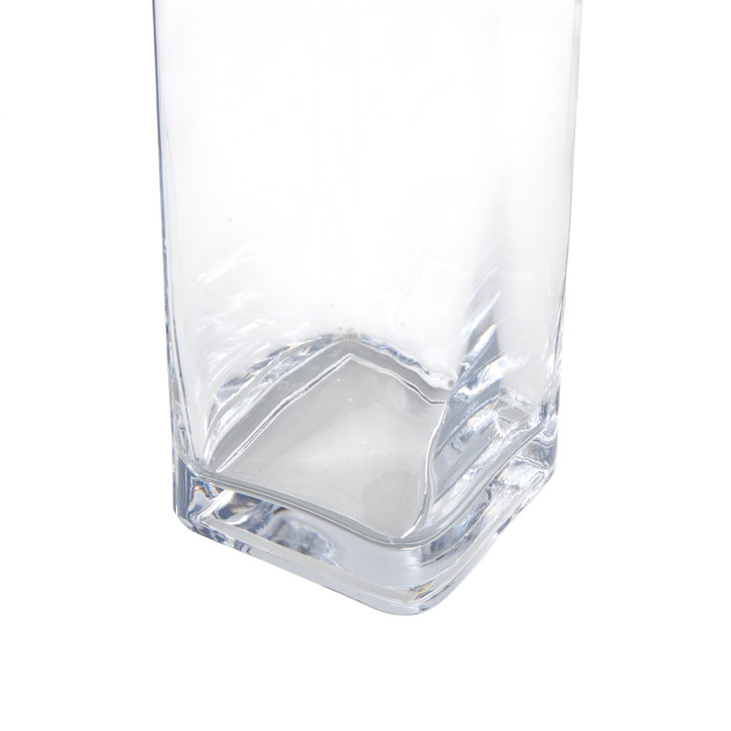 Grand vase décoratif en verre Cole and Grey, H 15,8 po x l 4,1 po x P 4,1 po
