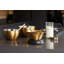 MasterClass 2pc Kitchen Tool Set Including 5kg Scale with Brass Finish Bowl & Digital Thermometer