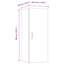 Keemora Rectangle Bathroom Cabinet Accent Chest-1038735760