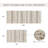 Asher Natural Cotton Blend Hand-Woven Texture 20x32'' Bath Rug with Non-Slip Backing-1066511242-1066938038