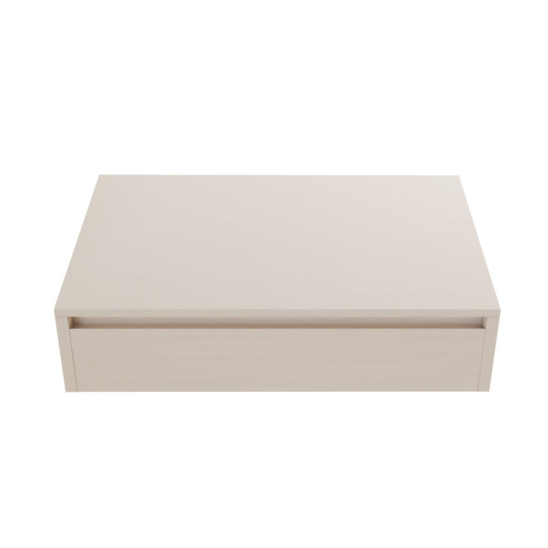 Meuble-lavabo mural 36 po sans plateau Avancer, Blanc