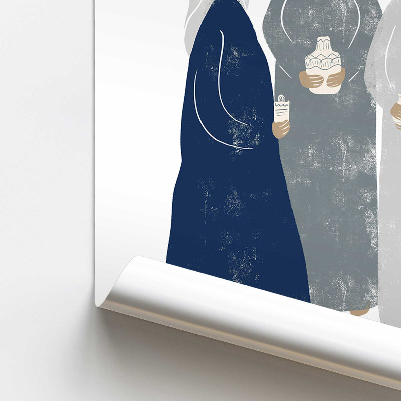Bethlehem's Glow II, ensemble de 2 reproductions d'art, Sans cadre, 36 po x 24 po