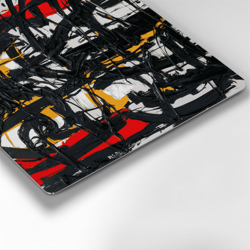 Neo Expressionism 1 Gray Metal Wall Art