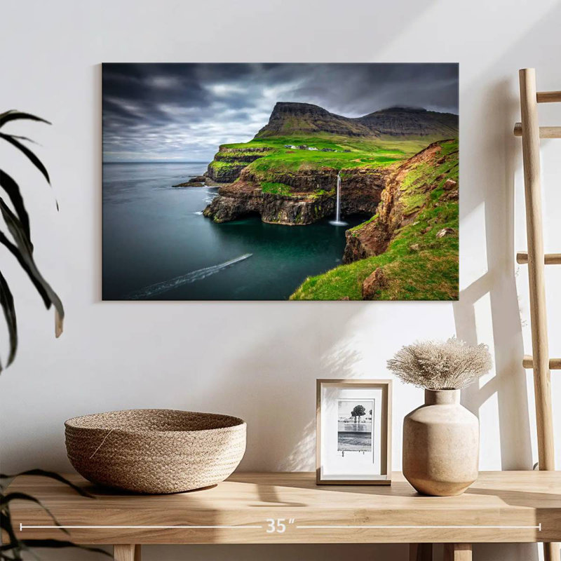 Gillard Gasadalur Cliff, 16" H x 24" W