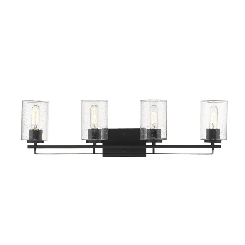 Hoff 4 - Light Dimmable Vanity Light, Matte Black