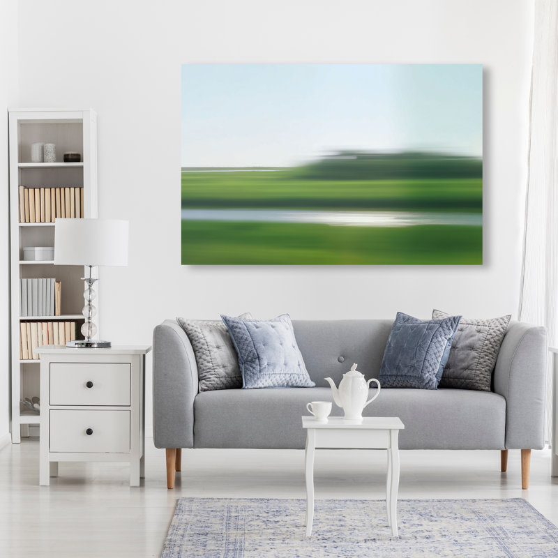 Velocity Meadow II Print by Oliver Gal, 10"H x 15"W, Gallery Wrapped