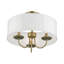 Plafonnier semi-encastré 3 lumières Lampert-2081228517