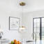 1 - Light Gold LED Single Pendant