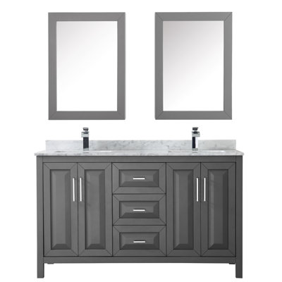 Daria 60'' W Double Vanity