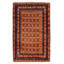 Teimani Orange Rug 3'11" x 6'8"