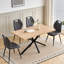 Dining Chairs - Contemporary Dining Chair - Comfortable Velvet Dining Chair - Metal Legs-877655163-892459985