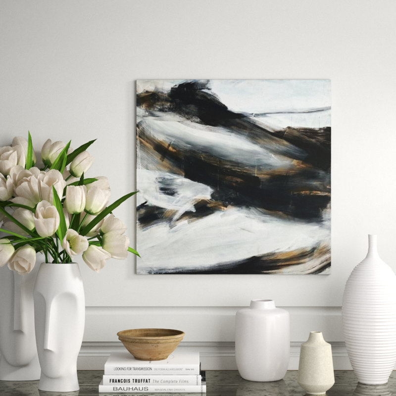 Tracing The Night Painting by Samuel Kane, 24" H x 24" W x 1.5" D, Outdoor