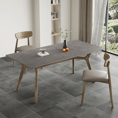 Nordic style modern minimalist dining table